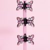 Echo Club House Rhinestone Tiny Deadstock Hair Clips Accessories