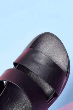 Echo Club House Shoes Today's The Day Perfect Platform Sandal - Black