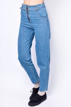 Echo Club House Riley High Rise Belted Denim