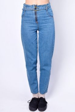 Echo Club House Riley High Rise Belted Denim