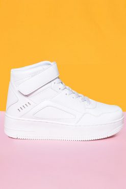 Echo Club House To The Net Platform High Top Sneakers Shoes