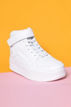 Echo Club House To The Net Platform High Top Sneakers Shoes