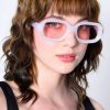 Echo Club House Tess Chunky Rectangle Shades
