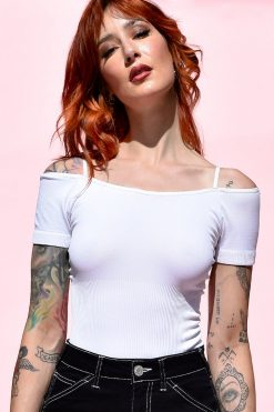 Echo Club House Take It Off Shoulder Seamless Top Clothes