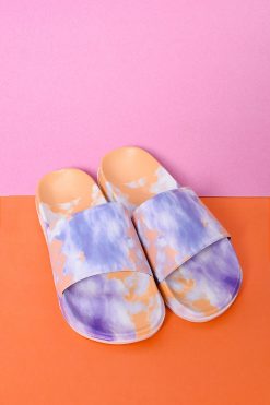 Echo Club House Total Monet Slide On Sandals Shoes