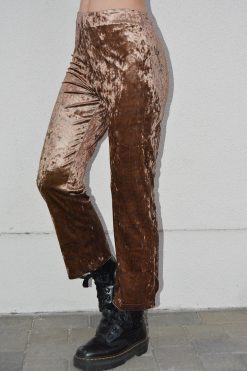 Echo Club House URL Velvet Printed Trousers