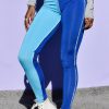 Echo Club House Clothes Blue Lexicon Reverse Stitch High Rise Leggings