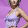Echo Club House Clothes It's Not Over Lace Corset - Lilac