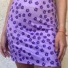 Echo Club House Clothes Baby Flowers Mini Skirt - Violet 1 Echo Club House Clothes Baby Flowers Mini Skirt - Violet