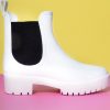 Echo Club House Ain't No Sunshine Rain Boot - White