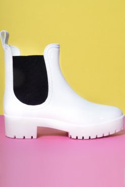 Echo Club House Ain't No Sunshine Rain Boot - White