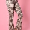Echo Club House Clothes Ain't Nothin But A Houndstooth Kick Flares