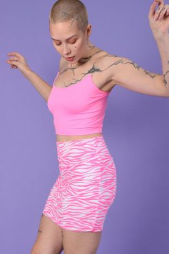 Echo Club House Deadstock Lucky Love Clear Strap Tank Top