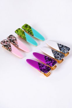 Echo Club House Glitter Granite Clip Set