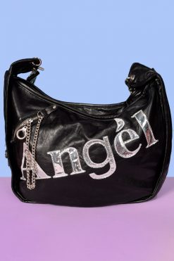 Echo Club House Deadstock Angél Metallic Chain Oversized Purse