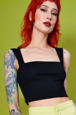 Echo Club House Marion Square Neck Ribbed Tank Clothes