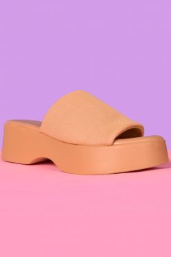 Echo Club House Babysitter Mesh Stretch Platform Sandals Shoes