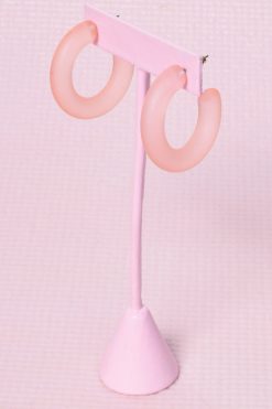 Echo Club House Beach Glass Mini Hoops Accessories