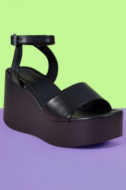 Echo Club House Shoes Little Sister Super Platform Ankle Strap Mule