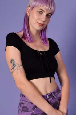 Echo Club House Milana Tie Front Tee