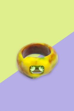 Echo Club House Globbin It In Swirl Ring Accessories