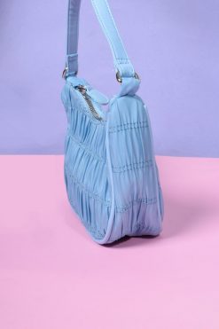 Echo Club House Accessories Most Girls Gathered Stitch Mini Bag - BB Blue