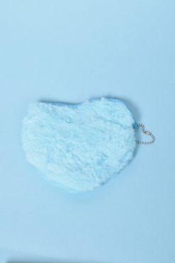 Echo Club House Accessories Deadstock Little Hearts Fur Coin Purse