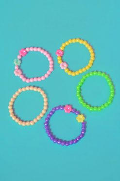 Echo Club House Deadstock Floral Candy Bracelet