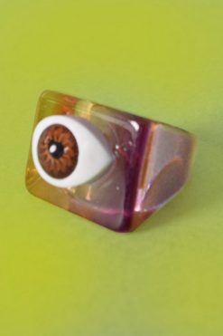 Echo Club House All Eyes On Me Gradient Ring