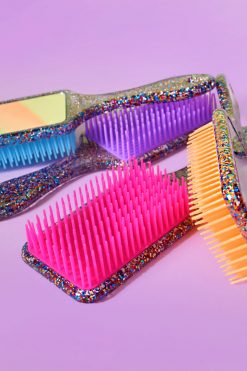 Echo Club House Glitter Acrylic Mirrored Brush