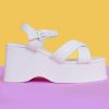 Echo Club House Double Or Nothing Perf Platform - White Shoes
