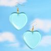 Echo Club House Accessories Heart Of Glass Earrings