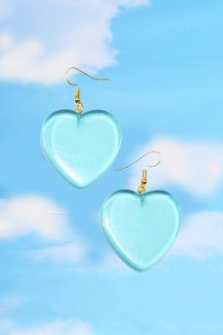 Echo Club House Accessories Heart Of Glass Earrings