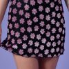 Echo Club House Nico Floral Burn Out Velvet Skirt