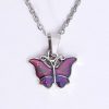 Echo Club House Accessories Mood Changing Butterfly Necklace