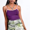 Echo Club House Deadstock Glitter Camo Mini Skirt Clothes