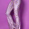 Echo Club House Clothes Velvet Fit N Flare Checkerboard Pants By Daisy Street