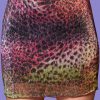 Echo Club House Clothes Liza Y2K Deadstock Leopard Metallic Skirt