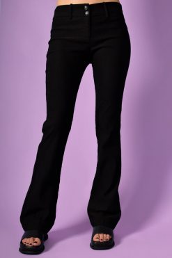 Echo Club House And She Was Y2K Deadstock Club Flare Trousers 9 Echo Club House And She Was Y2K Deadstock Club Flare Trousers