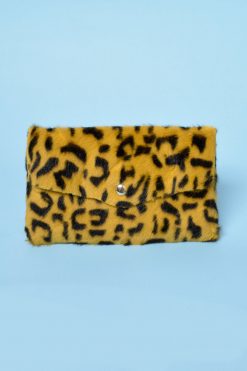Echo Club House Deadstock Leo Fur Mini Clutch