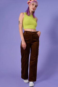 Echo Club House Lexa Thick Corduroy Wide Cargo Pants