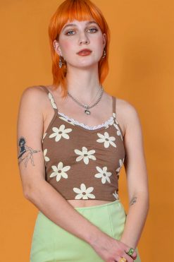 Echo Club House Clothes Callie Floral Tank Top By Daisy Street