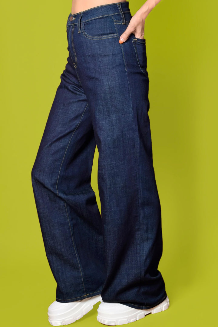 Echo Club House This Is It Dark Wash Wide Leg Denim Clothes 4 Echo Club House This Is It Dark Wash Wide Leg Denim Clothes