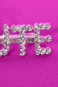 Echo Club House My Good Side Rhinestone Clip Set