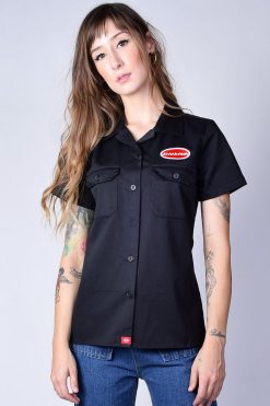 Echo Club House Black Work Shirt By Dickies Girl Clothes