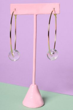 Echo Club House Keep It Minimal Hoop Earring