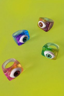 Echo Club House All Eyes On Me Gradient Ring