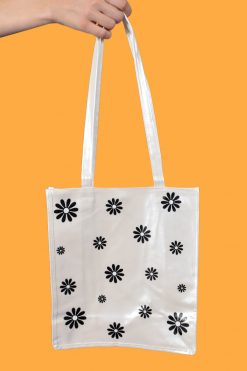 Echo Club House Deadstock Perf 90's Sheen Daisy Vinyl Tote Accessories