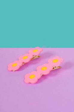 Echo Club House Accessories Plant It Floral Hair Clips