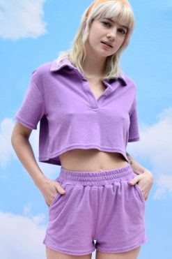 Echo Club House Life Of Leisure Mix N Match Terry Cloth Shorts